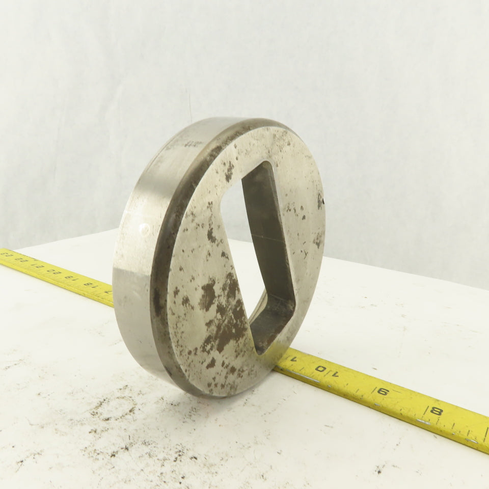 1.500 X 3.625  +.060 Rounded Square CNC Turret Die .250 Radius 5.250 Holder