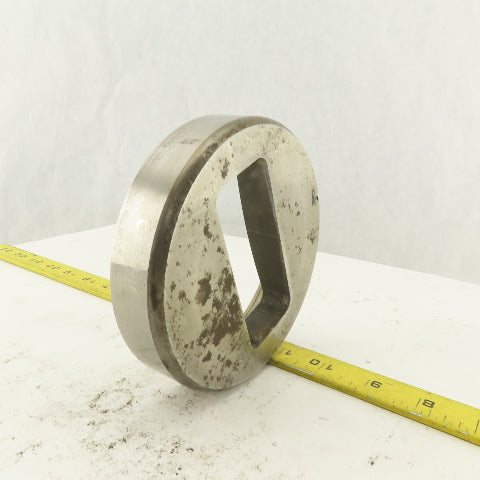 1.500 X 3.625  +.060 Rounded Square CNC Turret Die .250 Radius 5.250 Holder