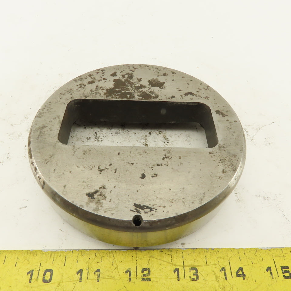 1.500 X 3.625  +.060 Rounded Square CNC Turret Die .250 Radius 5.250 Holder