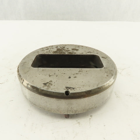 1.500 X 3.625  +.060 Rounded Square CNC Turret Die .250 Radius 5.250 Holder