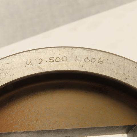2.500 +.006 Square Hole CNC Turret Punch Die Slug Relief For 5.250 Holder