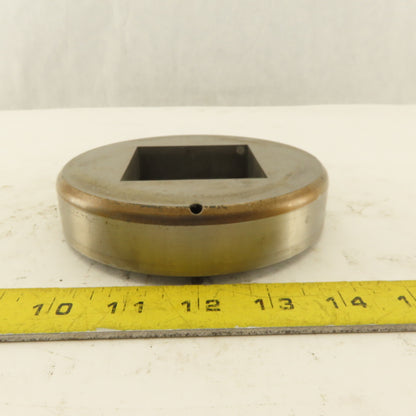 2.500 +.006 Square Hole CNC Turret Punch Die Slug Relief For 5.250 Holder