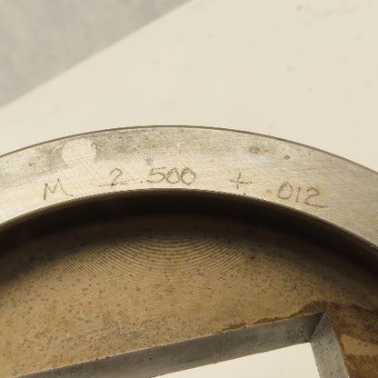 2.500 +.012 Square Hole CNC Turret Punch Die Slug Relief For 5.250 Holder