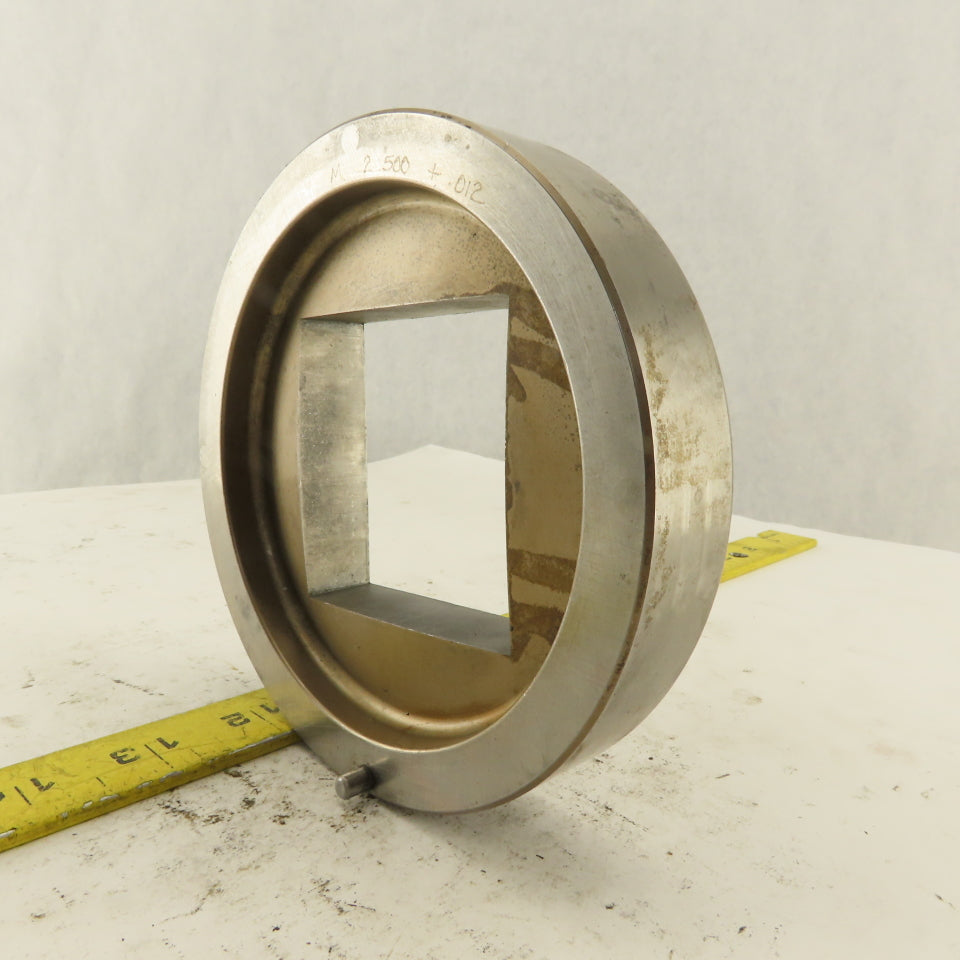 2.500 +.012 Square Hole CNC Turret Punch Die Slug Relief For 5.250 Holder