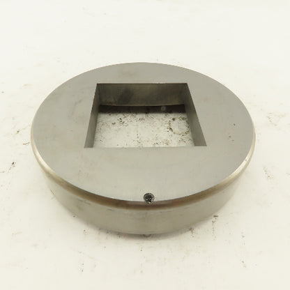 2.500 +.012 Square Hole CNC Turret Punch Die Slug Relief For 5.250 Holder