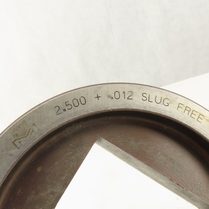 Mate 2.500 +.012 Square Hole CNC Turret Punch Die Slug Free For 5.250 Holder