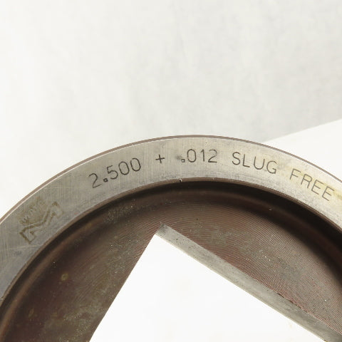 Mate 2.500 +.012 Square Hole CNC Turret Punch Die Slug Free For 5.250 Holder