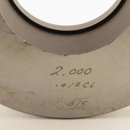 2.000 +.012 Round Hole CNC Turret Punch Die Slug Relief For 4.500 Holder