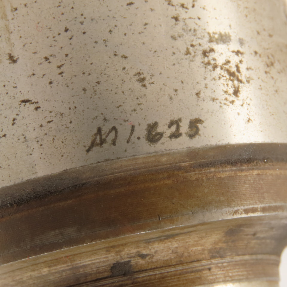 1.625 Round Hole CNC Turret Punch For 2.500 Holder