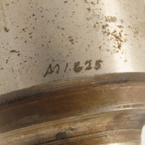 1.625 Round Hole CNC Turret Punch For 2.500 Holder
