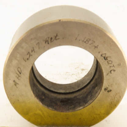 1.187 +.060 Round Hole CNC Turret Punch Die Slug Relief For 2.250