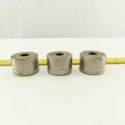 .500 +.030 Round Hole CNC Turret Punch Die Slug Free For 1.5625 Holder Lot Of 3