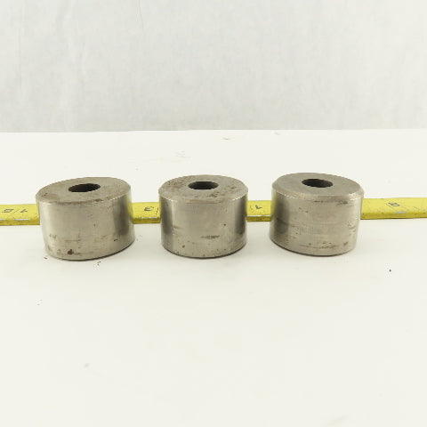 .500 +.030 Round Hole CNC Turret Punch Die Slug Free For 1.5625 Holder Lot Of 3