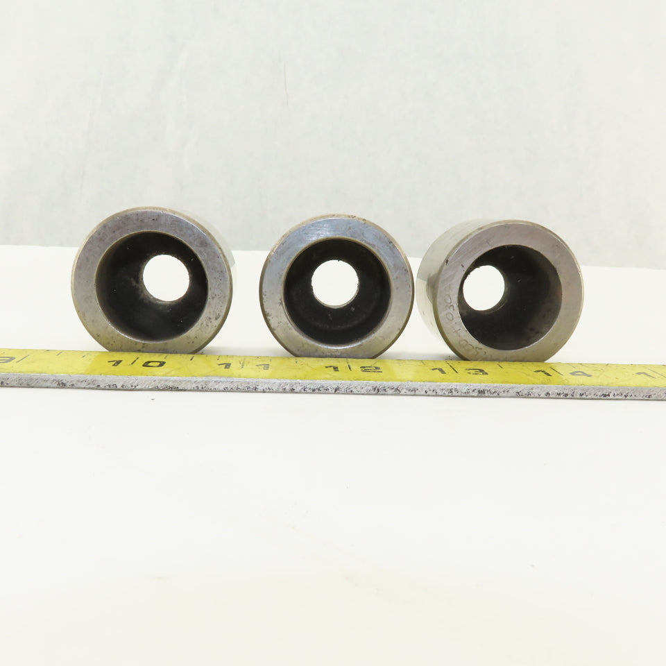 .500 +.030 Round Hole CNC Turret Punch Die Slug Free For 1.5625 Holder Lot Of 3