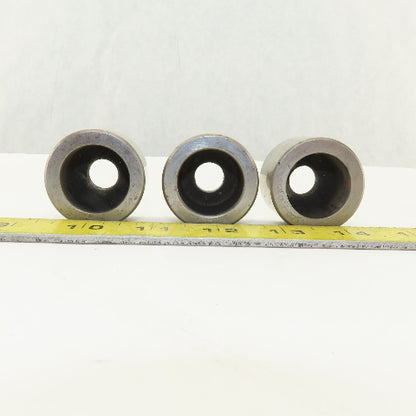 .500 +.030 Round Hole CNC Turret Punch Die Slug Free For 1.5625 Holder Lot Of 3