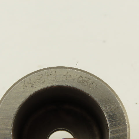 .344 +.030 Round Hole CNC Turret Punch Die Slug Free For 1.5625 Holder Lot Of 4