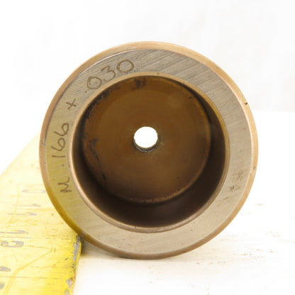 .166 +.030 Round Hole CNC Turret Punch Die Slug Free For 1.5625 Holder