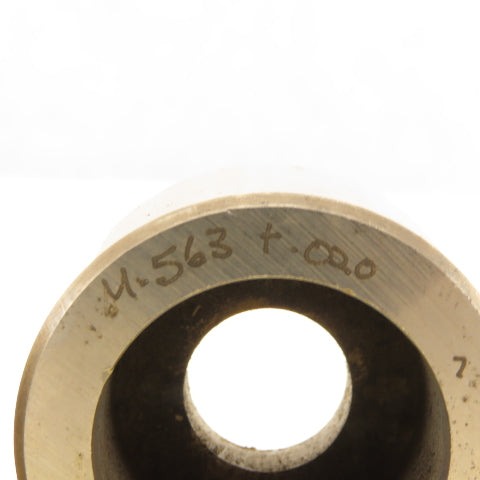 .563+.020 Round Hole CNC Turret Punch Die Slug Free For 1.5625 Holder Lot Of 2