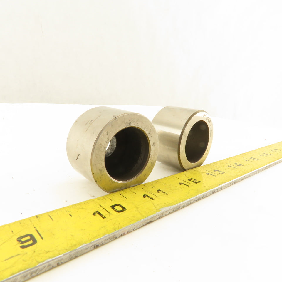 .563+.020 Round Hole CNC Turret Punch Die Slug Free For 1.5625 Holder Lot Of 2