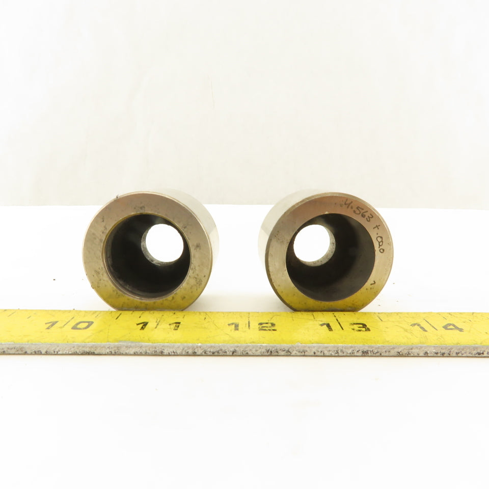 .563+.020 Round Hole CNC Turret Punch Die Slug Free For 1.5625 Holder Lot Of 2