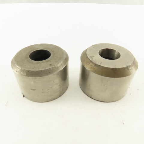 .563+.020 Round Hole CNC Turret Punch Die Slug Free For 1.5625 Holder Lot Of 2