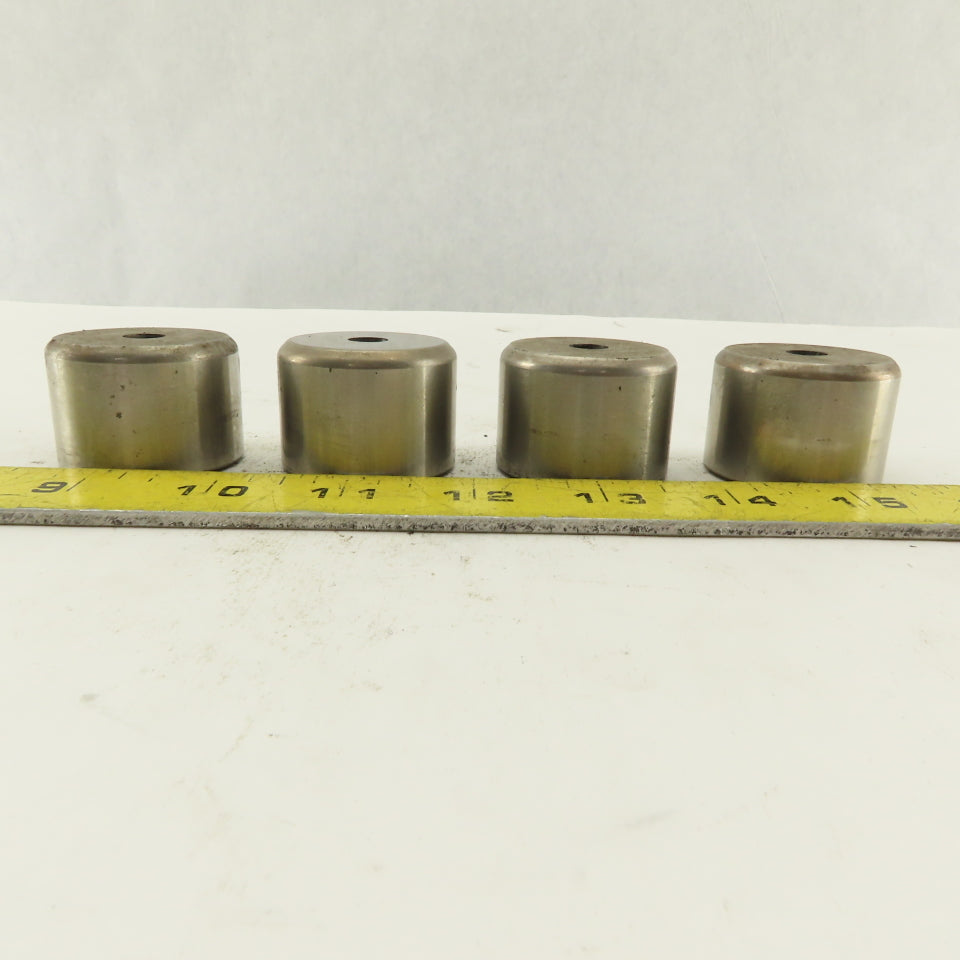 .323+.030 Round Hole CNC Turret Punch Die For 1.5625 Holder Lot Of 4
