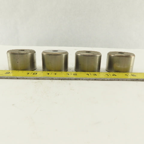 .323+.030 Round Hole CNC Turret Punch Die For 1.5625 Holder Lot Of 4