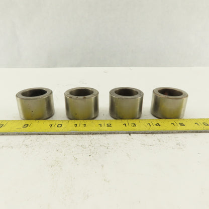 .323+.030 Round Hole CNC Turret Punch Die For 1.5625 Holder Lot Of 4