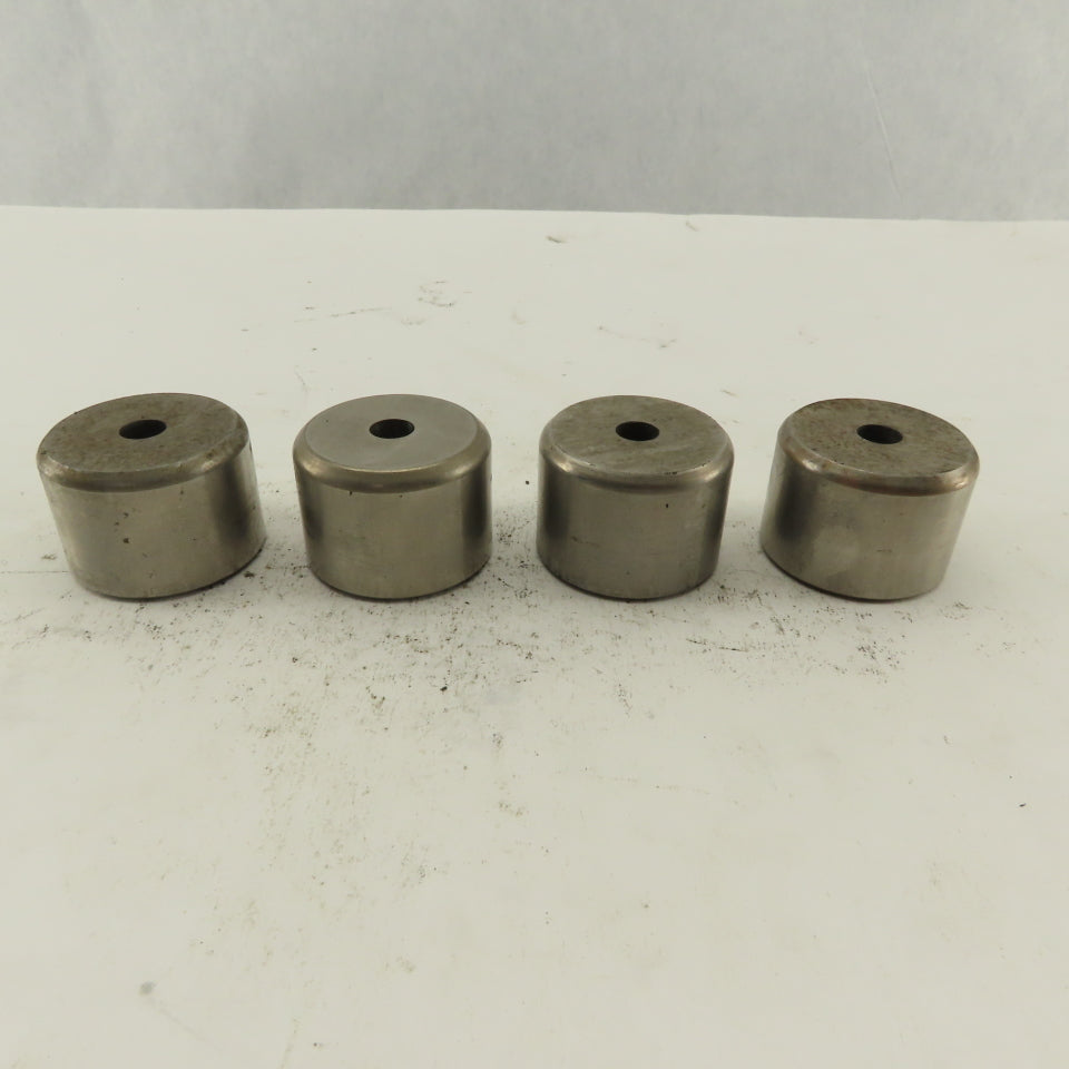 .323+.030 Round Hole CNC Turret Punch Die For 1.5625 Holder Lot Of 4