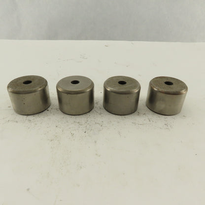 .323+.030 Round Hole CNC Turret Punch Die For 1.5625 Holder Lot Of 4