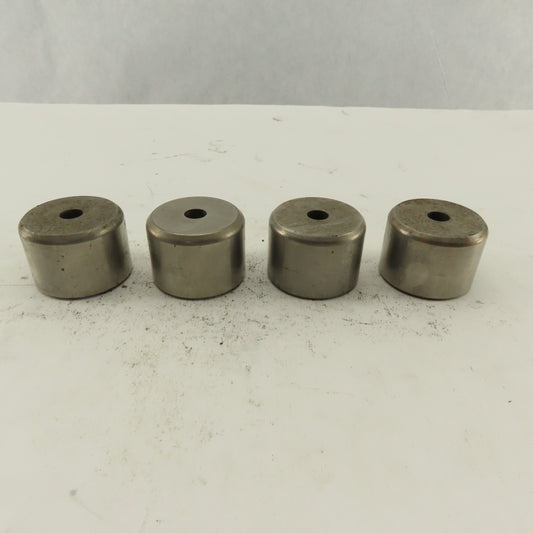 .323+.030 Round Hole CNC Turret Punch Die For 1.5625 Holder Lot Of 4