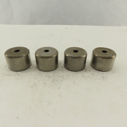 .323+.030 Round Hole CNC Turret Punch Die For 1.5625 Holder Lot Of 4
