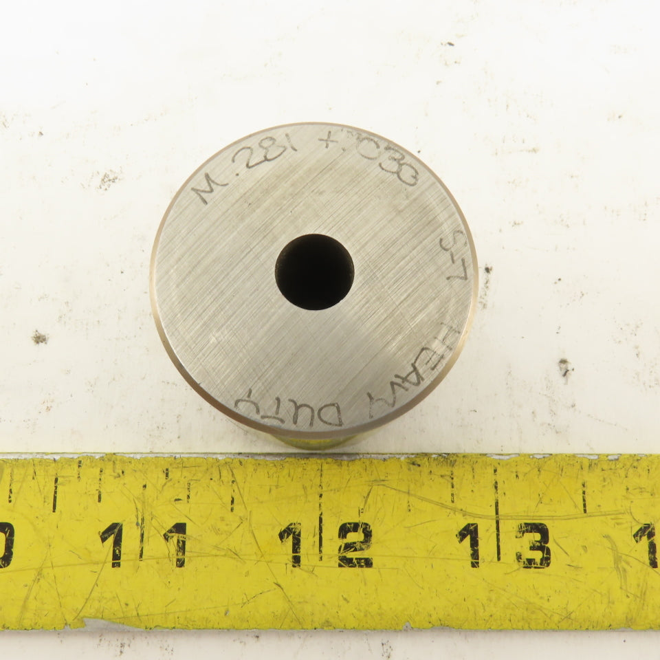 .281+.030 Heavy Duty Round Hole CNC Turret Punch Die For 1.5625 Holder