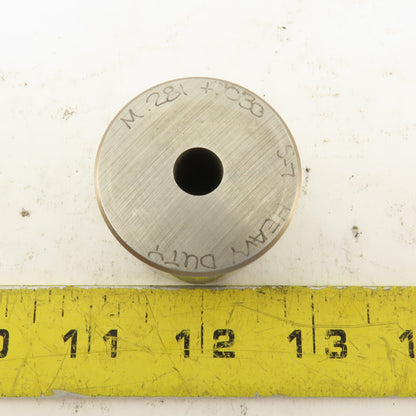 .281+.030 Heavy Duty Round Hole CNC Turret Punch Die For 1.5625 Holder