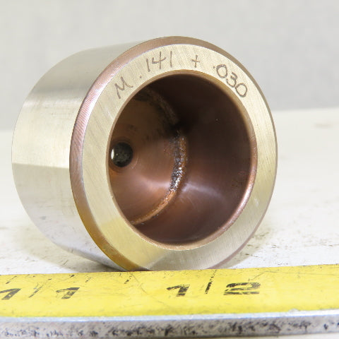 .141 +.030 Round Hole CNC Turret Punch Die For 1.5625 Holder Lot Of 3