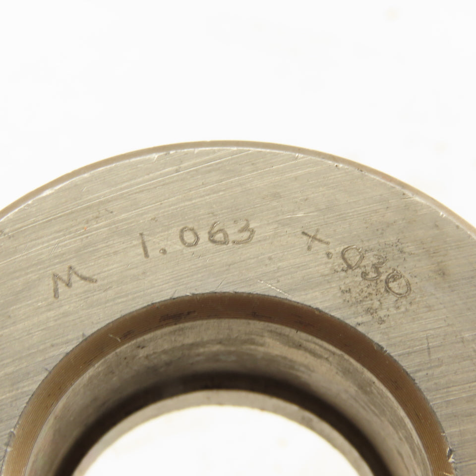 1.063 +.030 Round Hole Slug Free CNC Turret Punch Die For 2.250 Holder