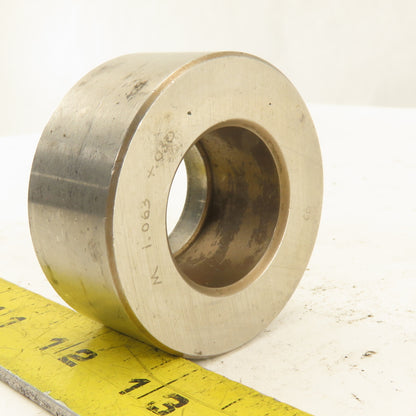1.063 +.030 Round Hole Slug Free CNC Turret Punch Die For 2.250 Holder
