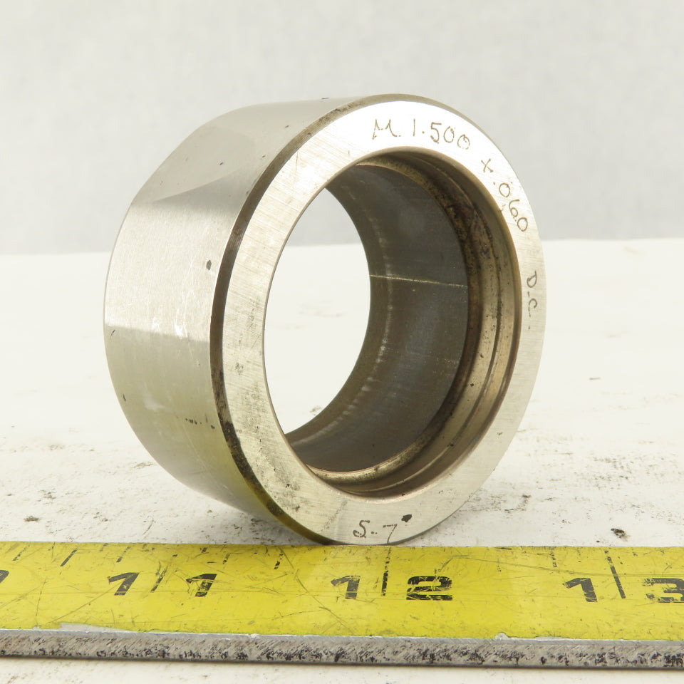 1.500 +.060 Round Hole Slug Free CNC Turret Punch Die For 2.250 Holder