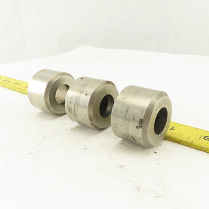 .688 +.060 Round Hole Slug Free CNC Turret Punch Die For 1.562 Holder Lot Of 3