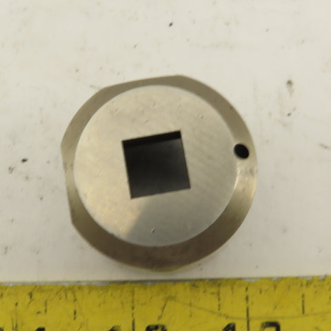 .438 +.020 Square Hole CNC Turret Die For 1.5625 Holder