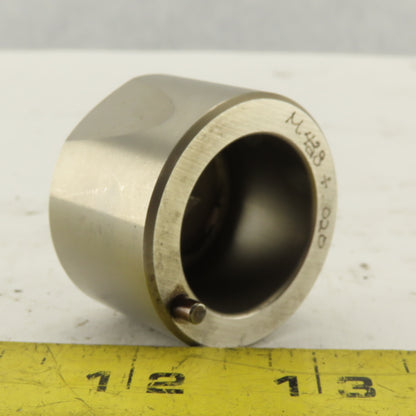 .438 +.020 Square Hole CNC Turret Die For 1.5625 Holder