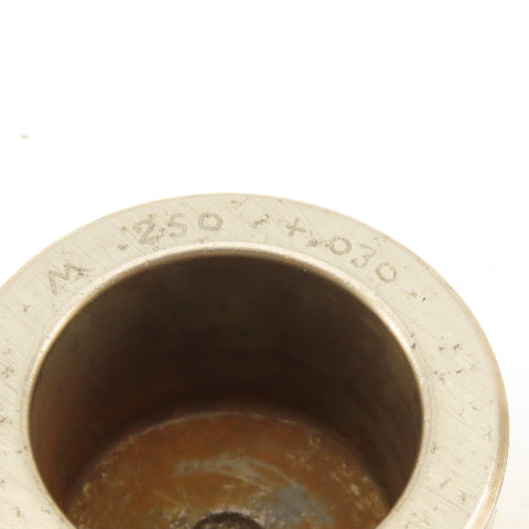 .250 +.030 Round Hole CNC Turret Punch Die Slug Free For 1.5625 Holder Lot Of 2