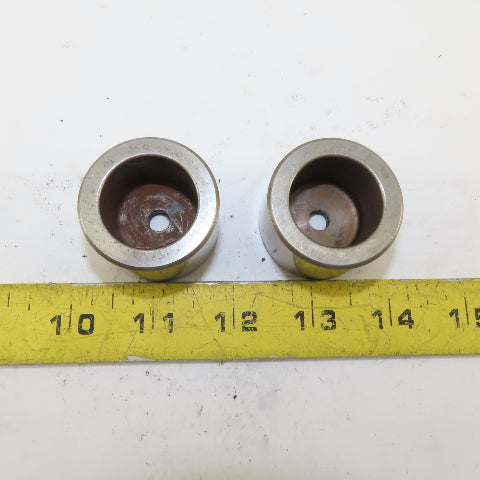 .250 +.030 Round Hole CNC Turret Punch Die Slug Free For 1.5625 Holder Lot Of 2