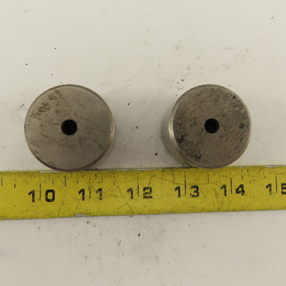 .250 +.030 Round Hole CNC Turret Punch Die Slug Free For 1.5625 Holder Lot Of 2