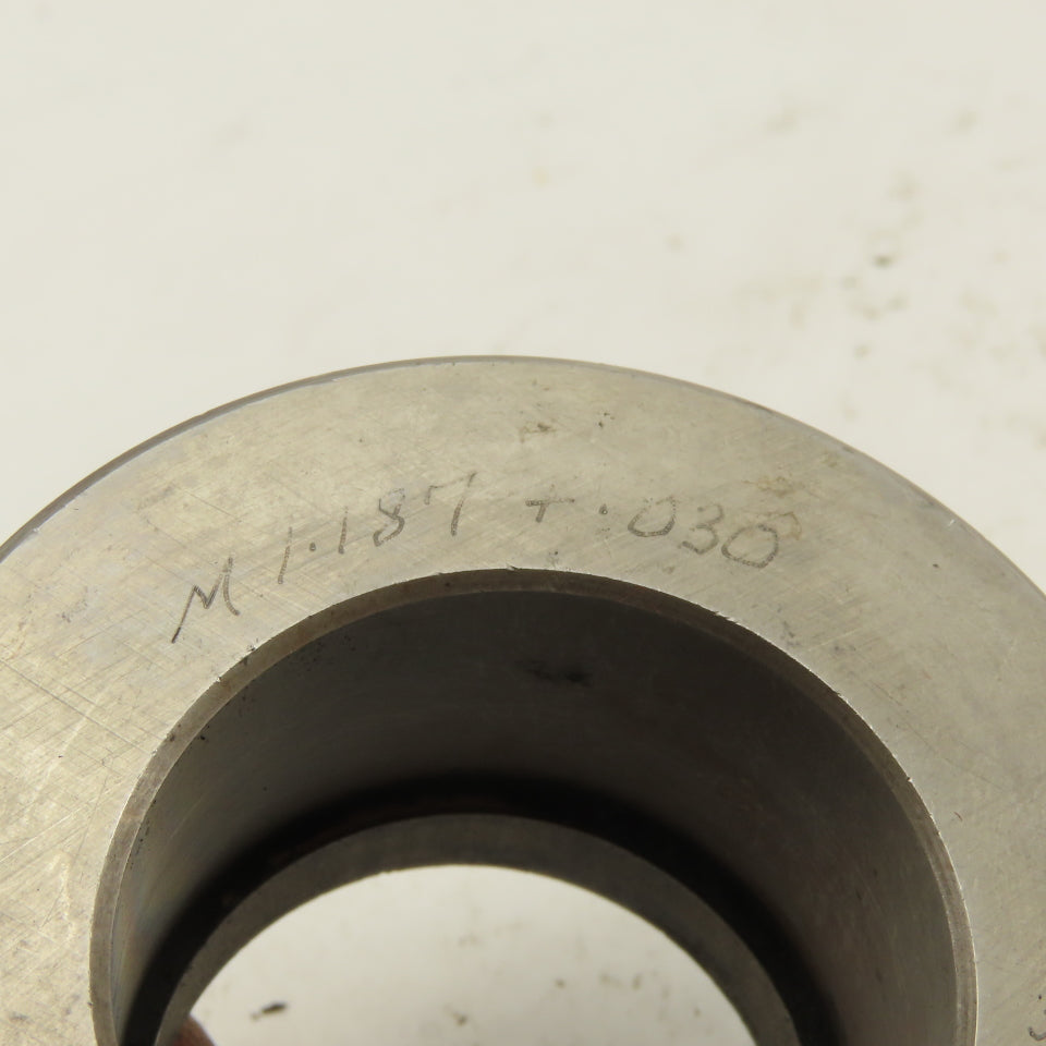 1.187 +.030 Round Hole CNC Turret Punch Die Slug Relief For 2.250