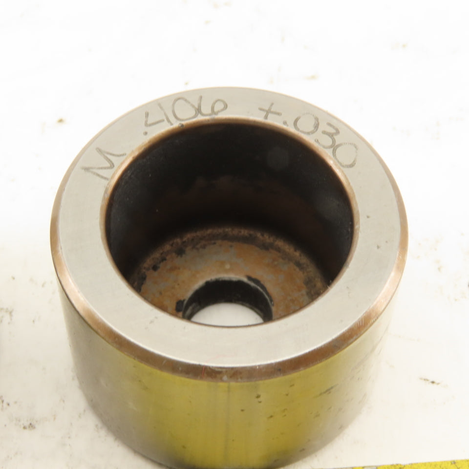 .406 +.030 Round Hole CNC Turret Punch Die Slug Relief For 1.562 Lot Of 2