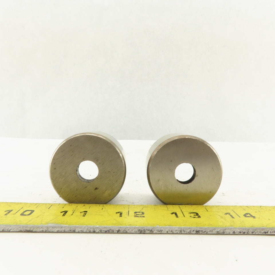 .406 +.030 Round Hole CNC Turret Punch Die Slug Relief For 1.562 Lot Of 2