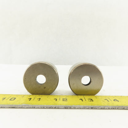 .406 +.030 Round Hole CNC Turret Punch Die Slug Relief For 1.562 Lot Of 2