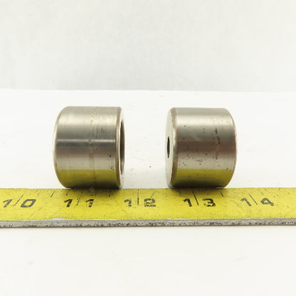 .406 +.030 Round Hole CNC Turret Punch Die Slug Relief For 1.562 Lot Of 2