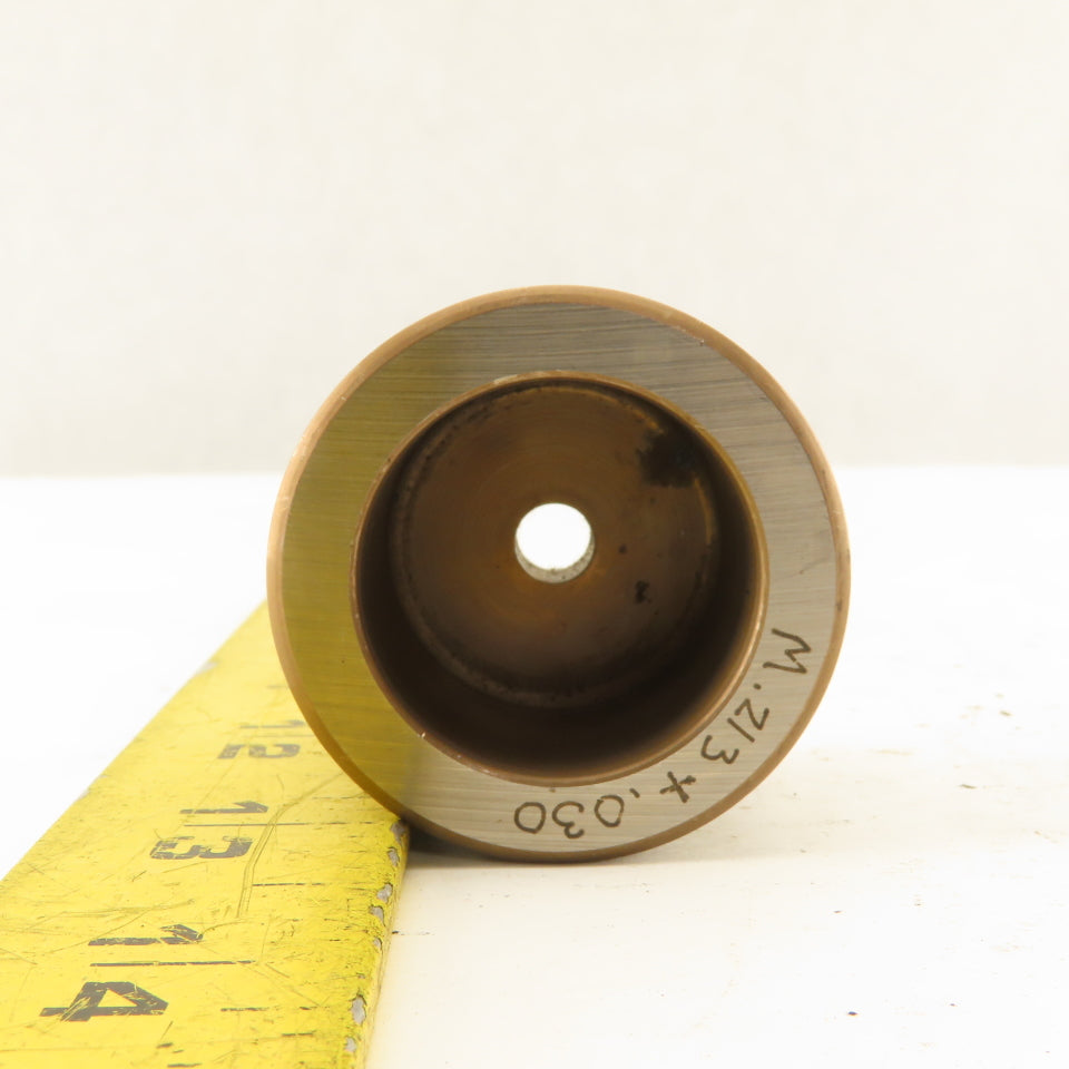 .213 +.030 Round Hole CNC Turret Punch Die Slug Relief For 1.562 Lot Of 2